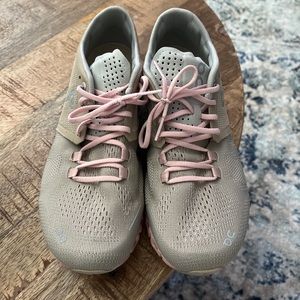 On cloud running shoes